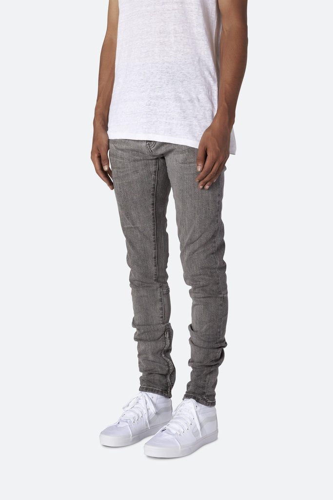 エムミーエメ　Side ribbon straight denim gray M me eme／Side ribbon straight denim(eme10390) | All Item