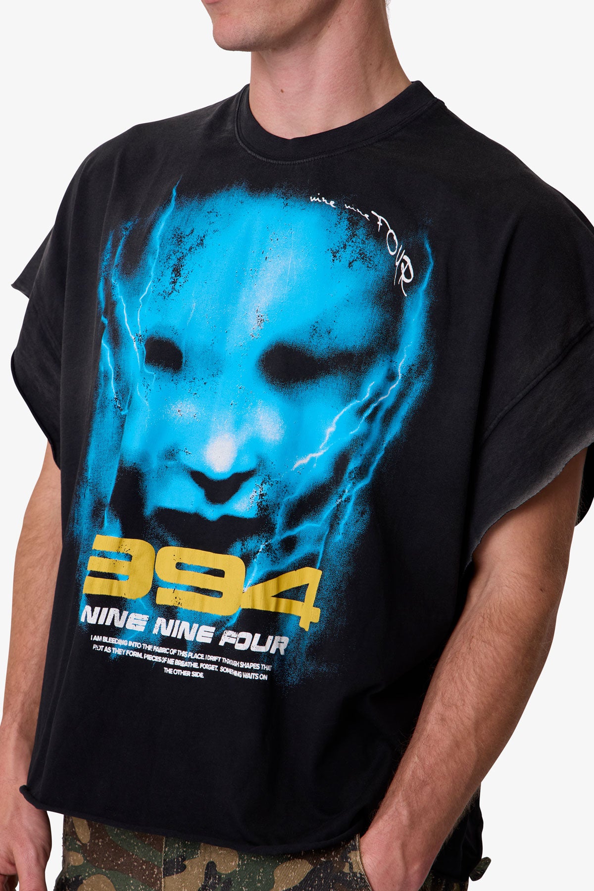 994 Phantom Tee - Washed Black | mnml