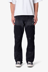 B243 Flare Denim - Black
