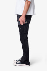 B243 Flare Denim - Black