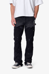 B243 Flare Denim - Black