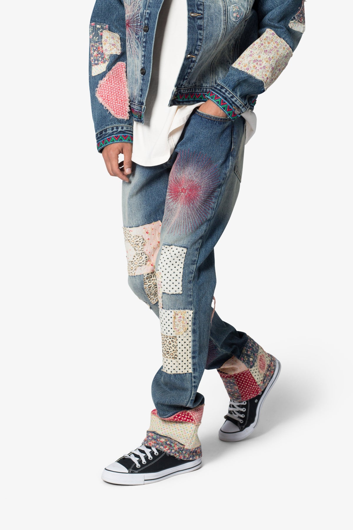Multi 34 B387 Rugged Flare Denim - Multi | mnml