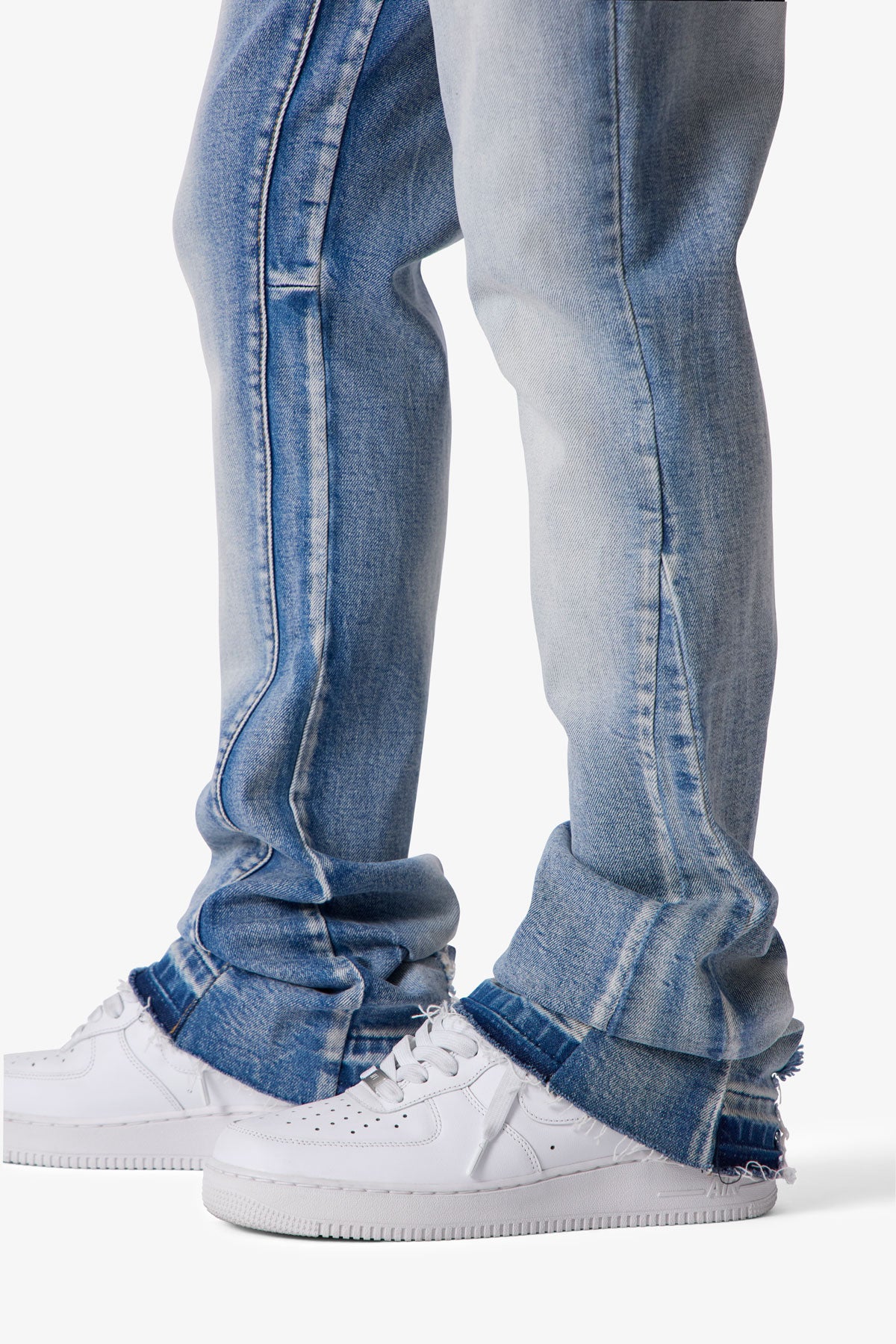 mnmlデニム B484 Flare Denim - Blue | mnml