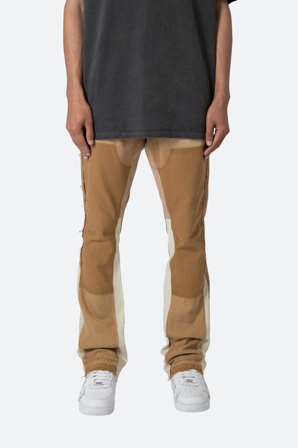 B501 Flare Denim - Brown