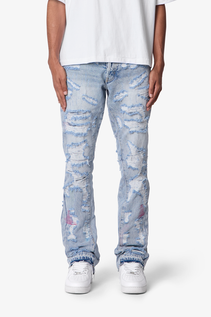 B570 Flare Denim - Blue