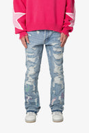 B570 Flare Denim - Azul