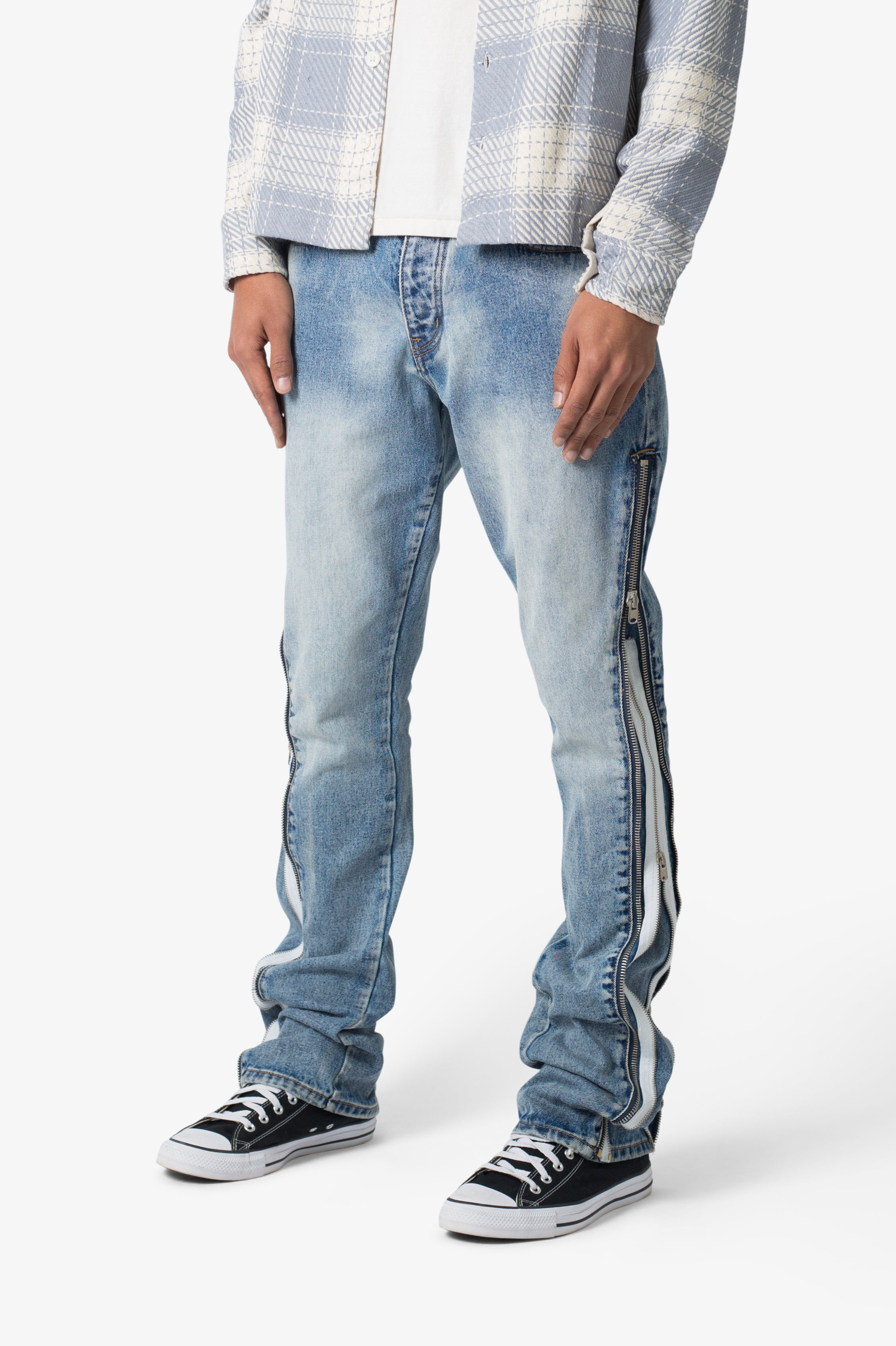 【限定値下げ中】パープル ダメージジーンズ DADA LEX US mnml 限定値下げ中】パープル ダメージジーンズ DADA LEX US mnml