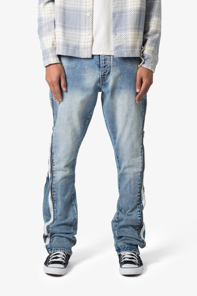 B574 Zipper Denim - Blue | mnml