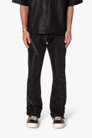 B705 Denim Desgarro y Reparación - Negro