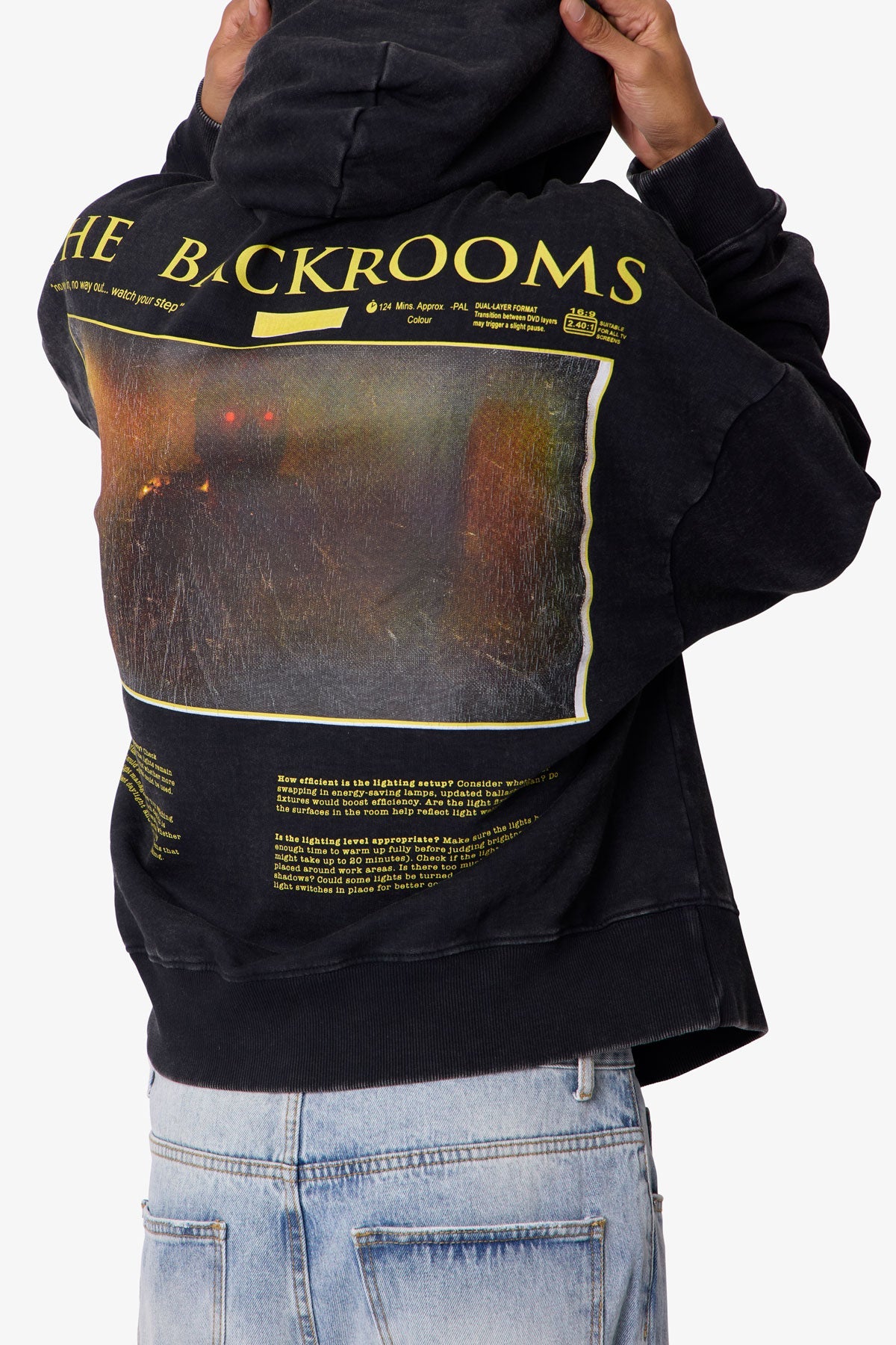 Backrooms Hoodie - Black | mnml