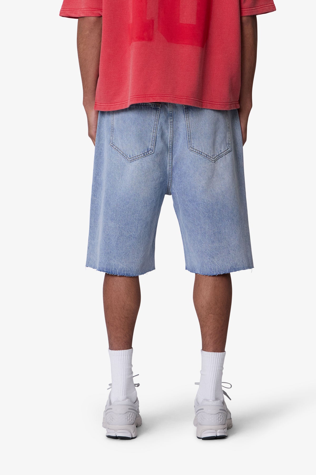 Baggy-Cut-Off-Denim-Shorts-