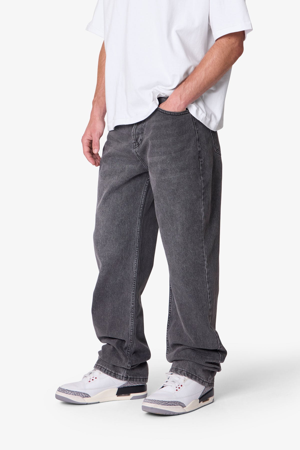 Baggy Denim - Dark Sand Wash | mnml