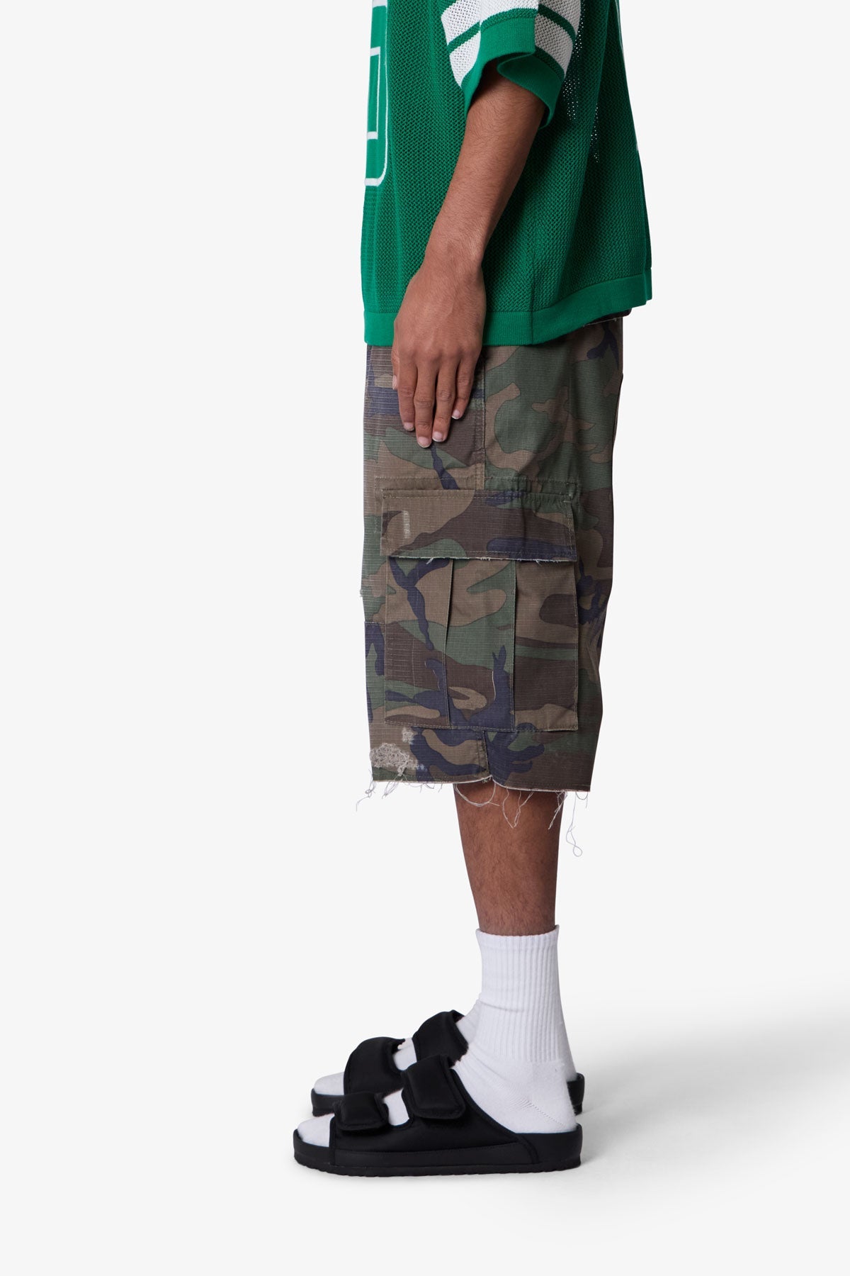 MUSINSA公式 | SCULPTOR Camouflage Shorts Forest