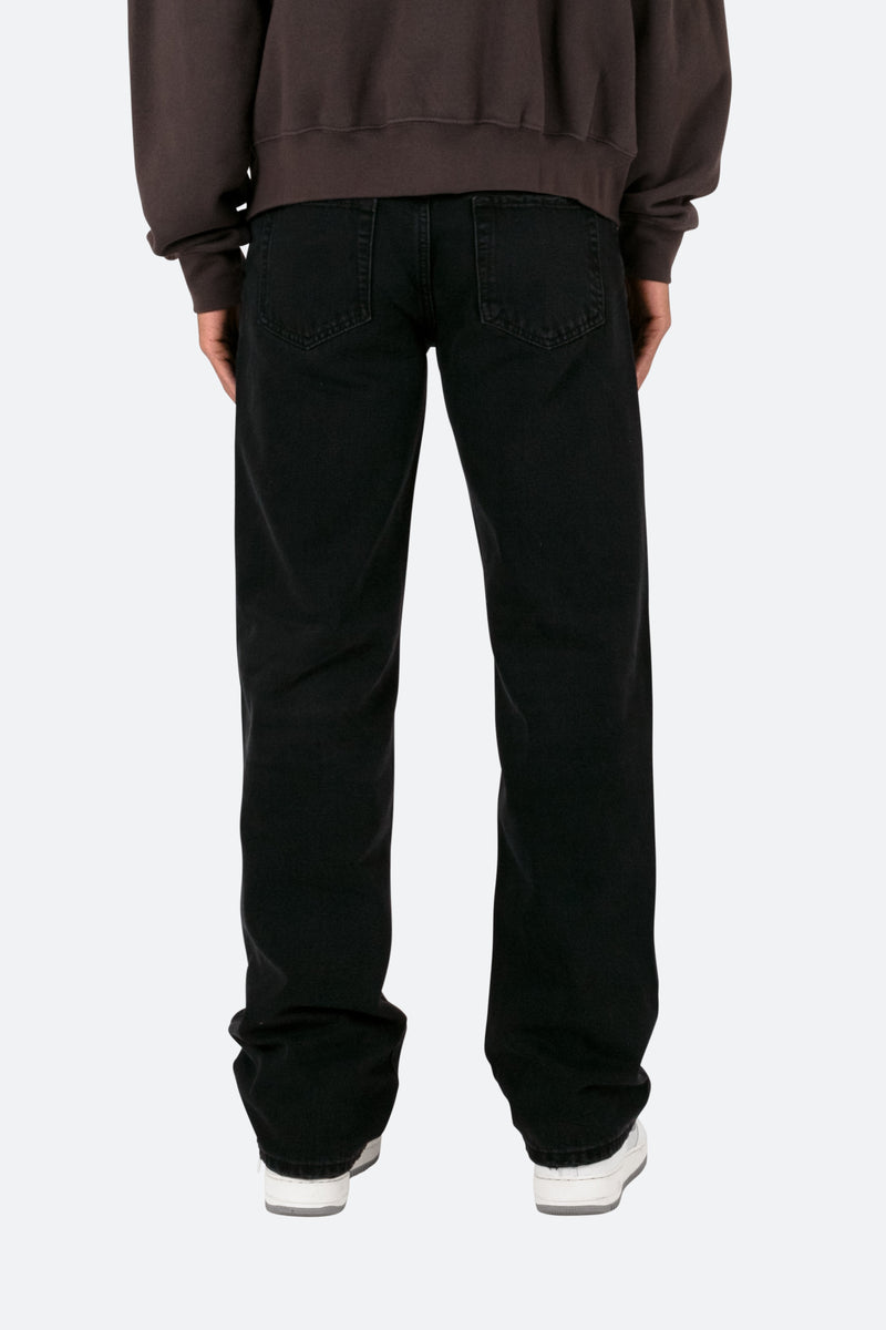 Baggy Every Day Denim - Black | mnml | shop now
