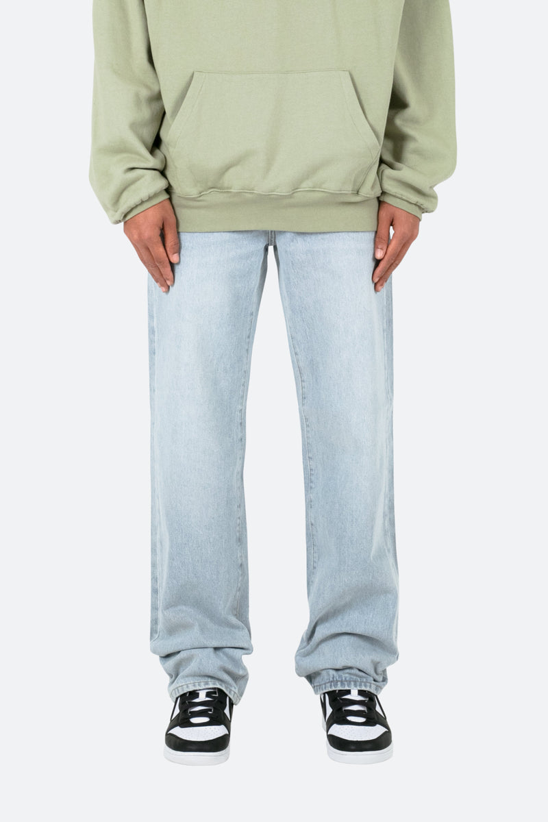Baggy Every Day Denim - Light Blue | mnml | shop now