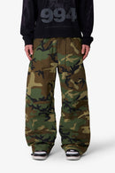 Pantalones militares holgados - Camuflaje