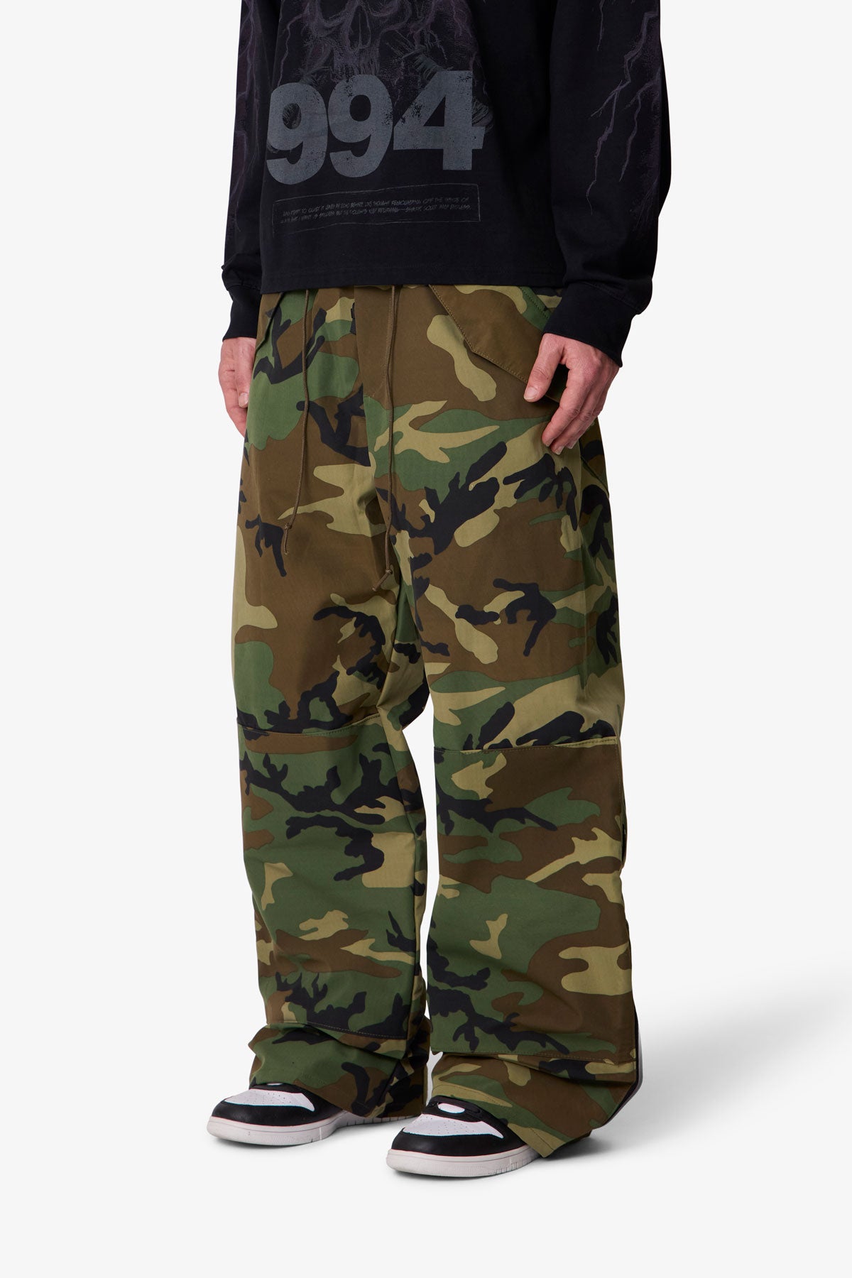 Baggy Military Pants - Camo | mnml
