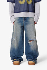 Baggy Rave Denim - Blue