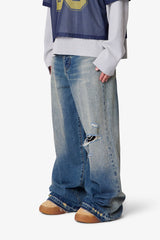 Baggy Rave Denim - Blue