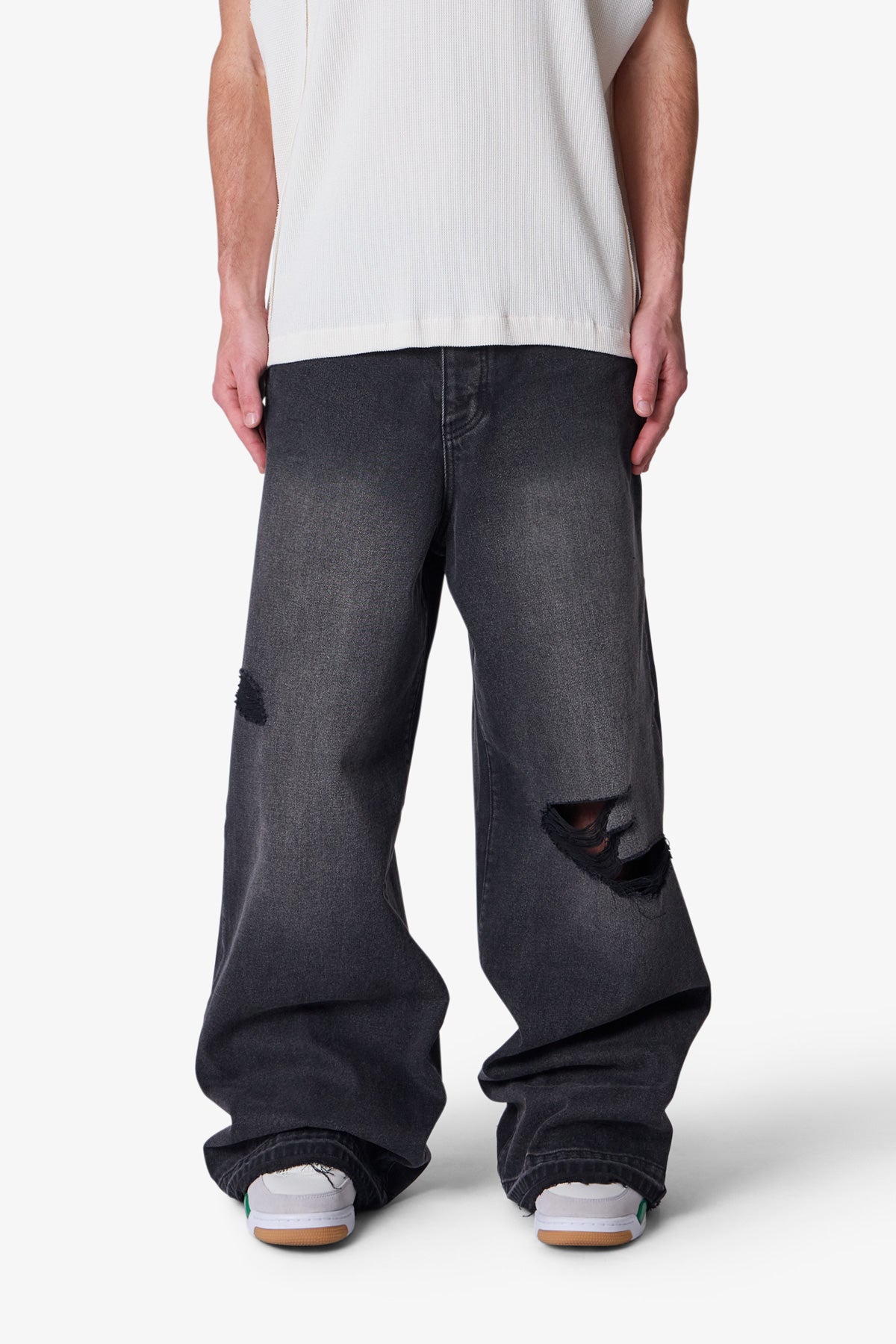 Baggy Rave Denim - Vintage Black | mnml