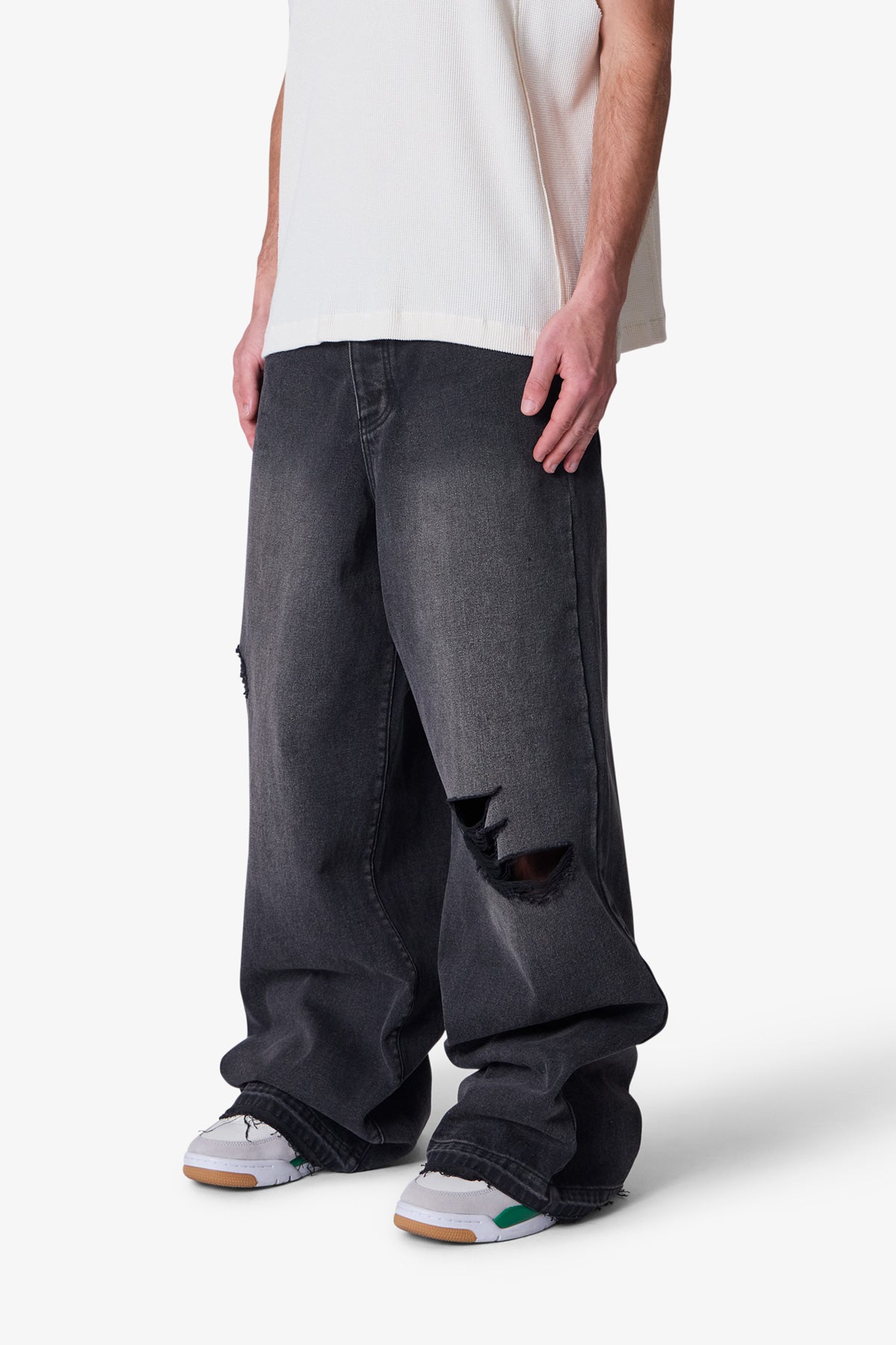 Baggy Rave Denim - Vintage Black | mnml