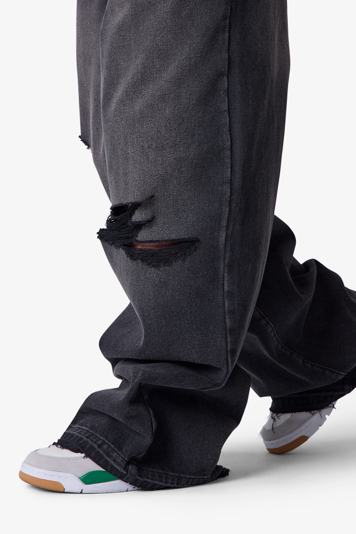 Baggy Rave Denim - Vintage Black | mnml