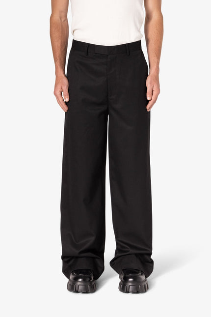 Baggy Suit Pants - Black