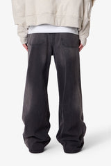 Baggy Washed Rave Denim - Vintage Black