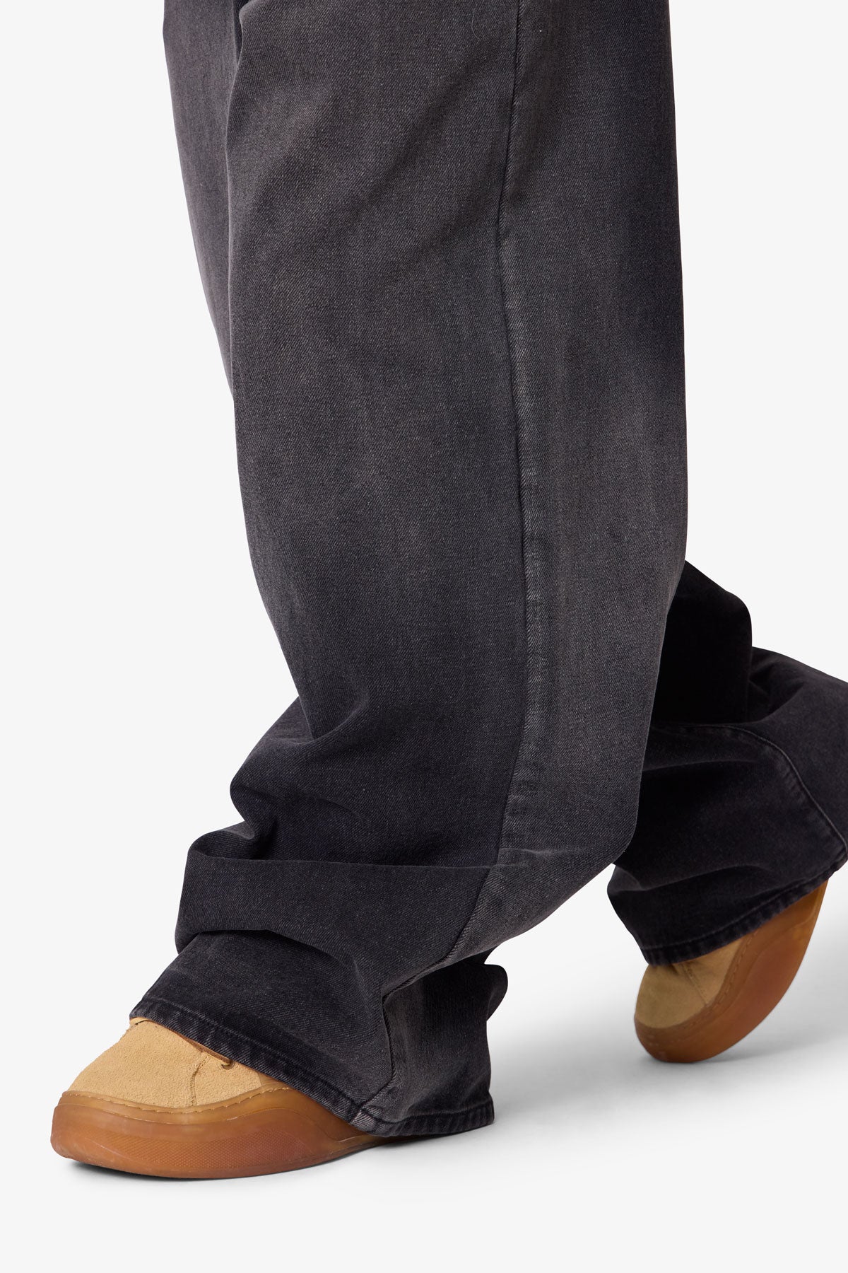 Baggy Washed Rave Denim - Vintage Black | mnml
