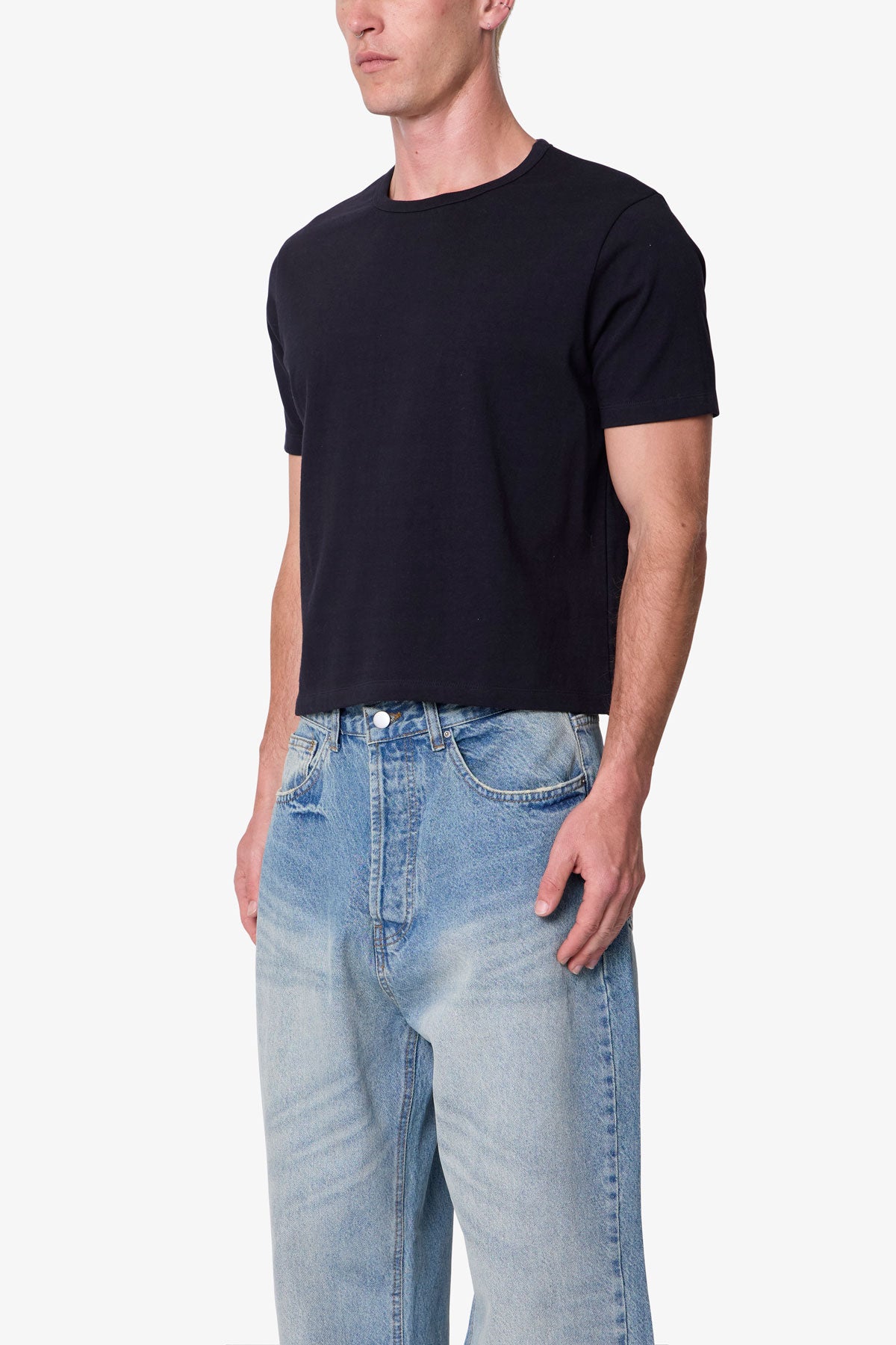 Basic Baby Tee - Black | mnml