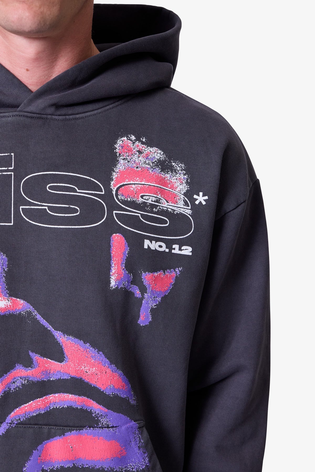MNML BLISS フーディ パーカー Washed Black 送料込み Bliss Hoodie - Washed Black | mnml | shop now