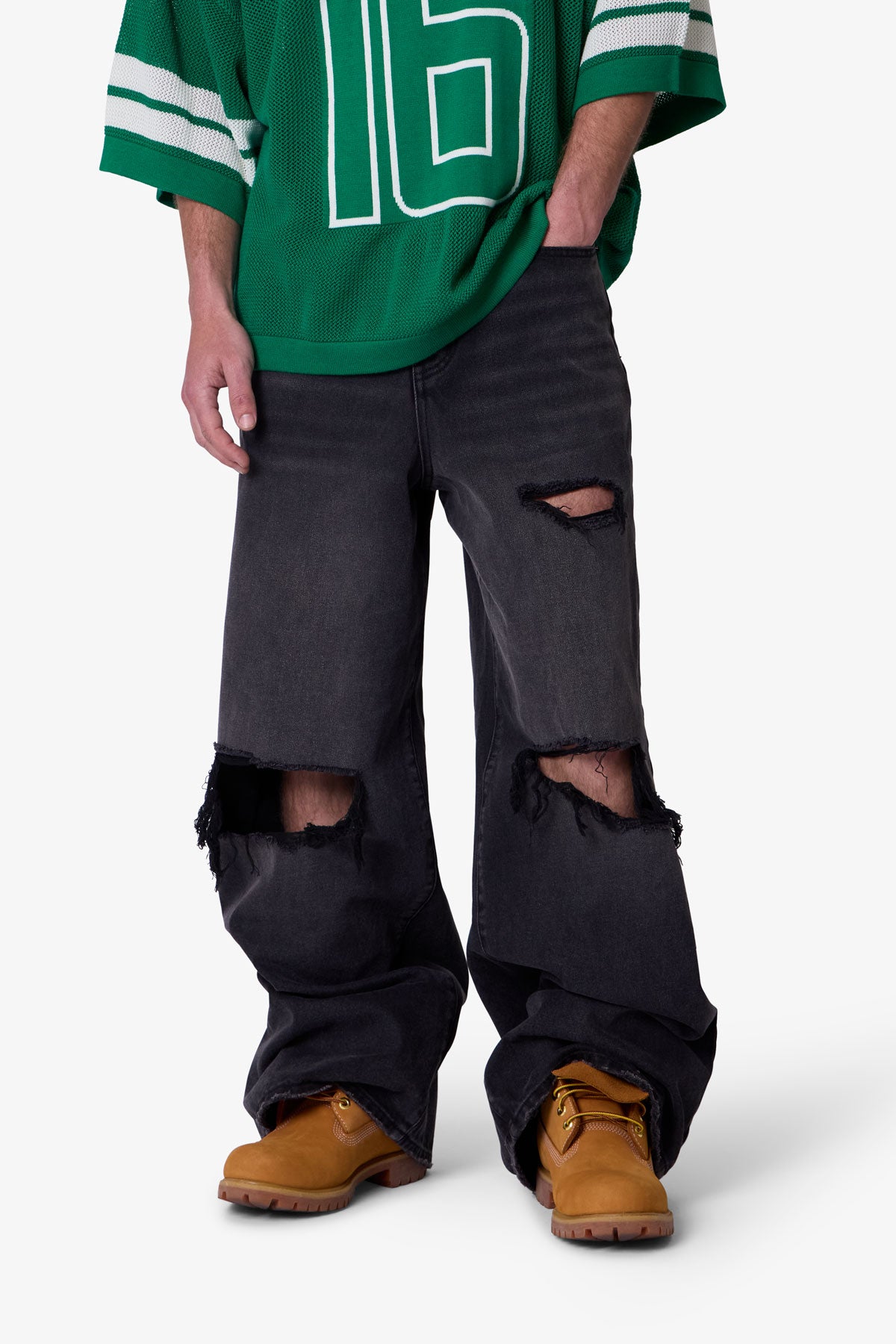 Blowout Rave Denim - Vintage Black | mnml