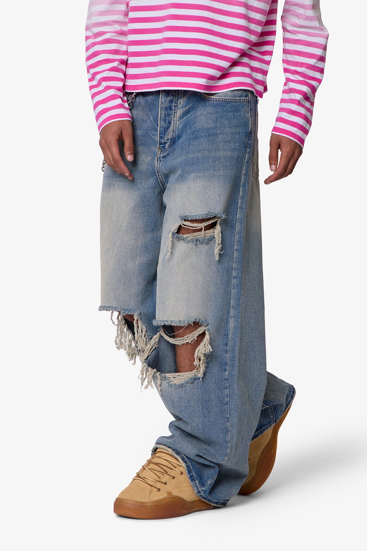 Blowout Rave Denim - Vintage Blue | mnml