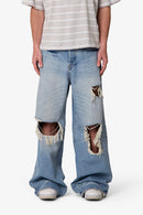 Denim Blowout Rave - Bleu Western