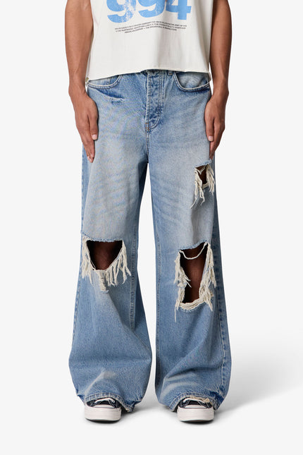 Denim Blowout Rave - Bleu Western