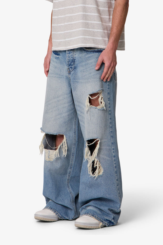 Blowout Rave Denim - Western Blue | mnml