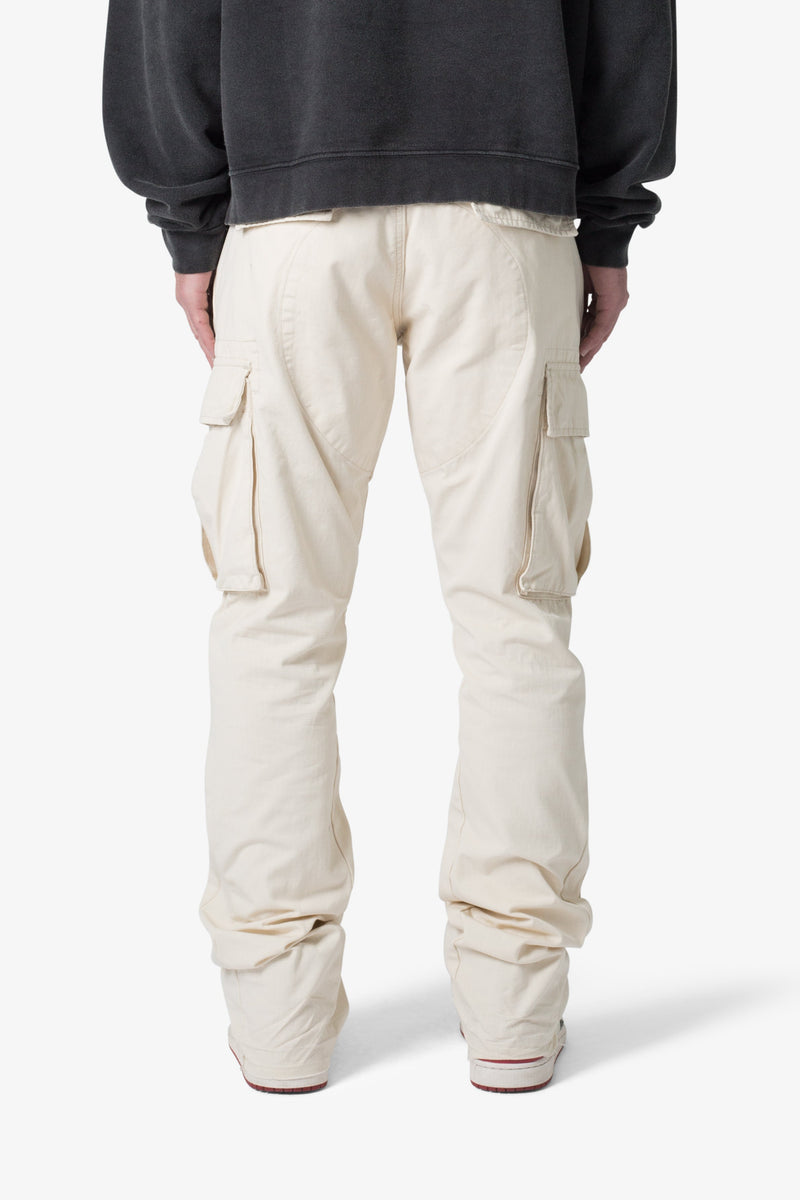 Cielcoco] The Smart Boot-cut Pants Medium Khaki