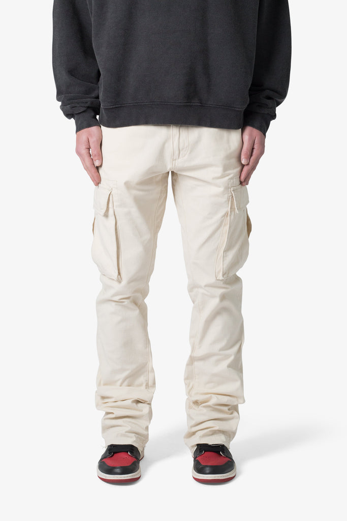Mnmi Bootcut Cargo Pants - Khaki | mnml | shop now