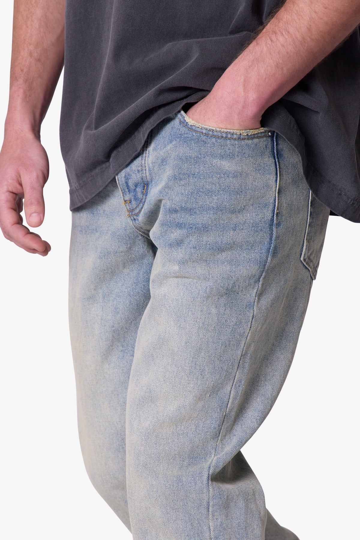 Bootcut Denim - Light Vintage | mnml