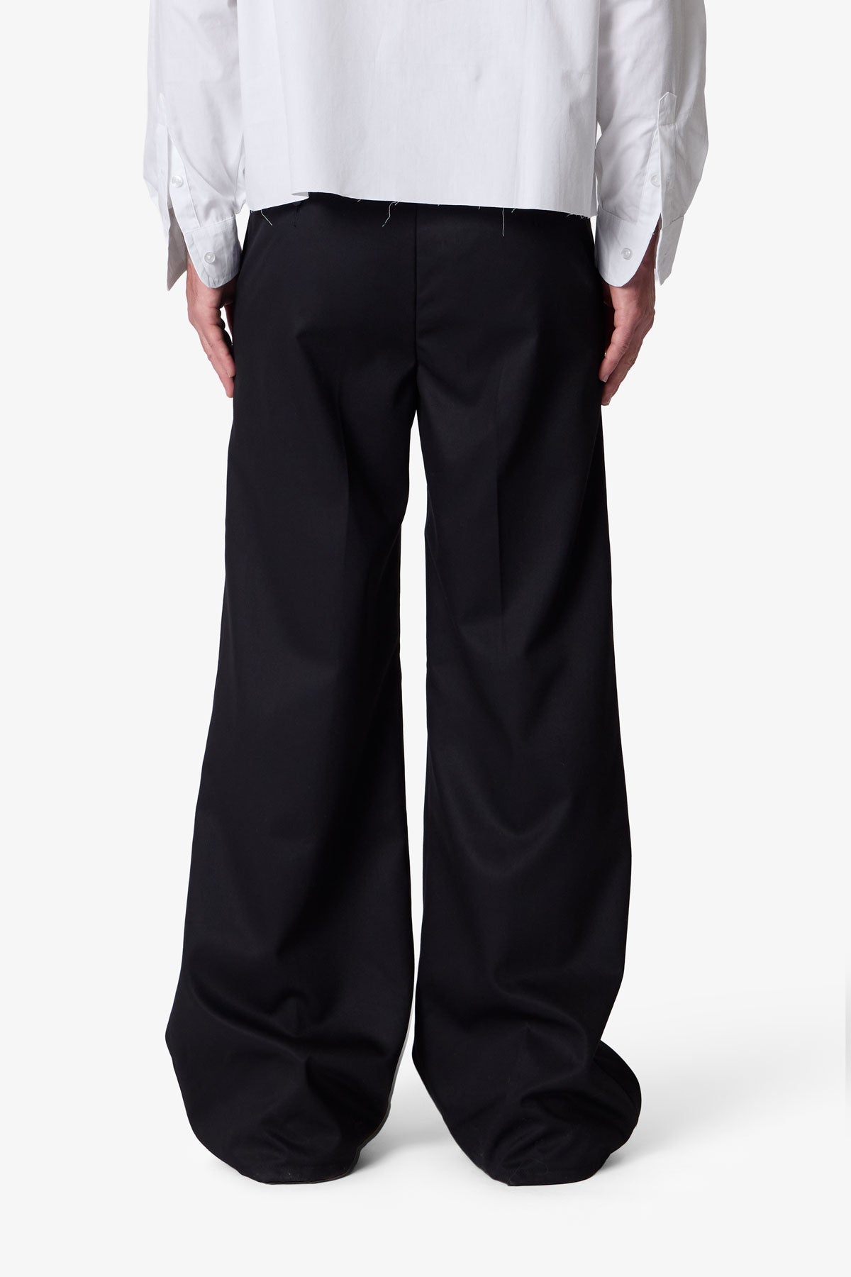 Men's Bootcut Dress Pants - Black / 34