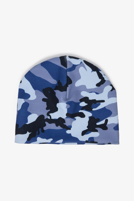 Camo Beanie - Blue