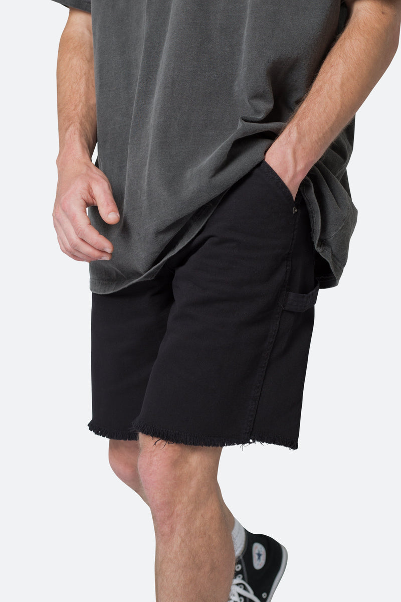 Carpenter Shorts - Black | mnml | shop now