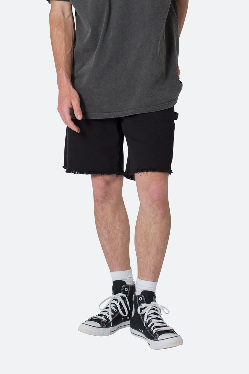 Carpenter Shorts - Black | mnml | shop now