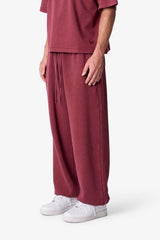 Cinch Sweatpants - Washed Maroon