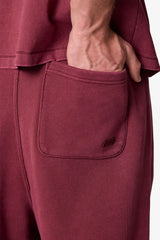 Cinch Sweatpants - Washed Maroon