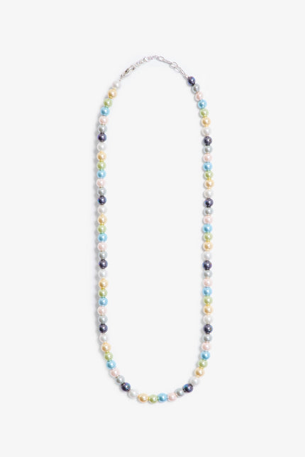 Colored Pearl Necklace Jewelry - Multi