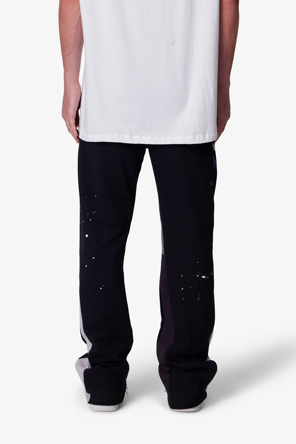Contrast-Bootcut-Sweatpants-