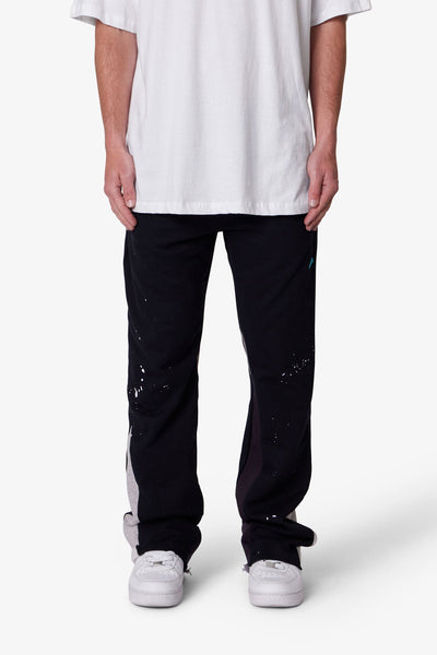 Contrast-Bootcut-Sweatpants-