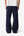 Contrast Kick Flare Sweatpants - Navy