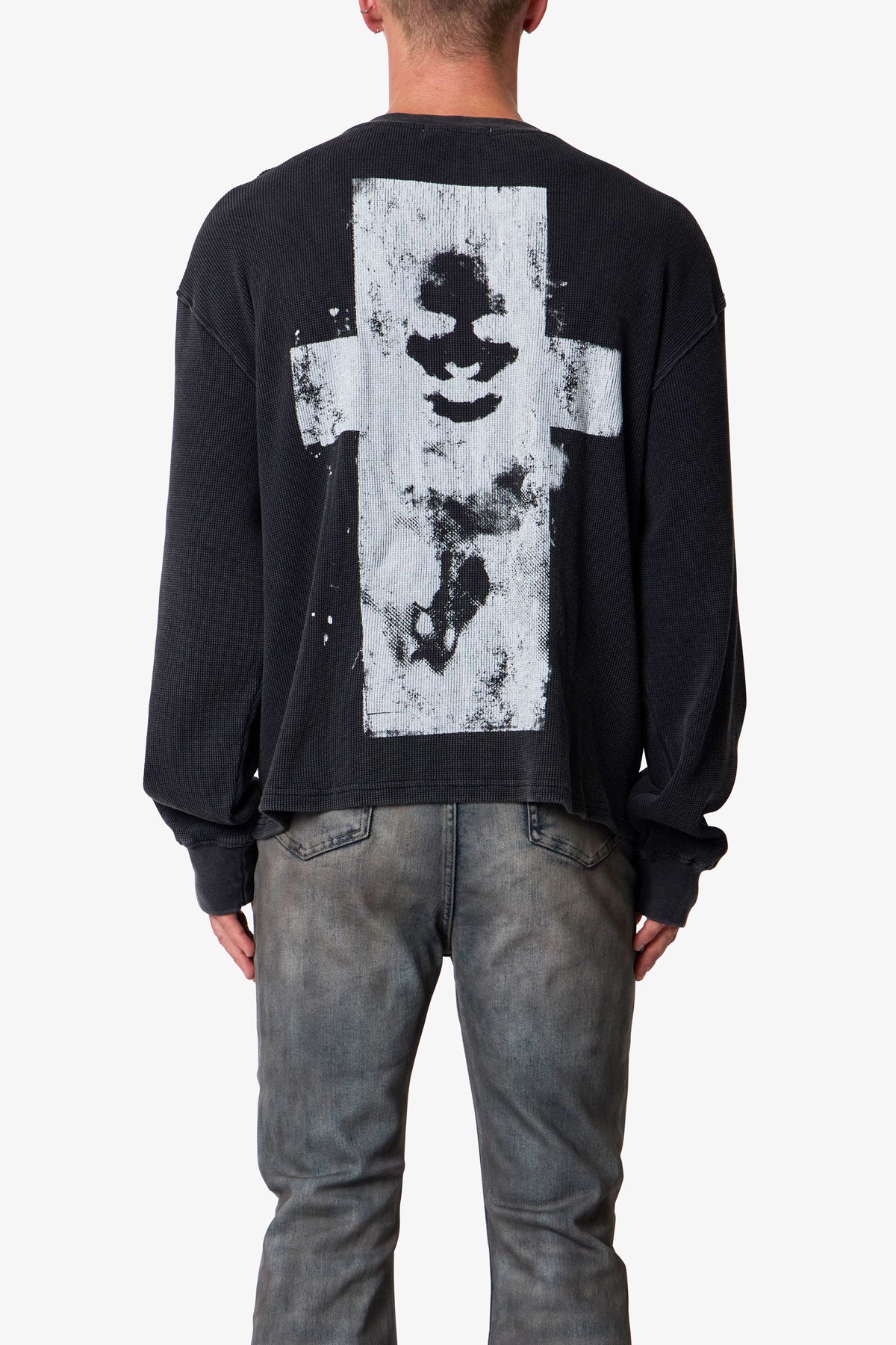 Corruption Thermal L/S Tee - Black | mnml